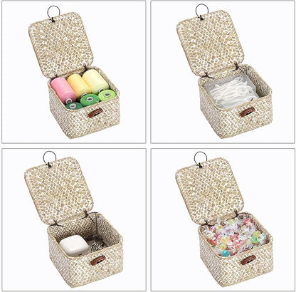 Hipiwe Handwoen Seagrass Basket - Image 8