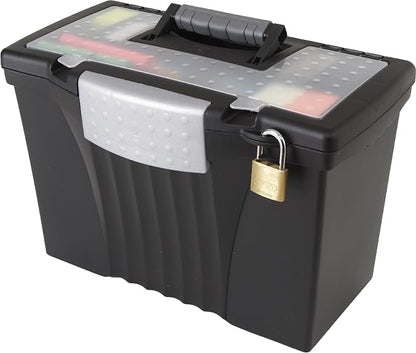 Storex Portable Letter/Legal Filebox - Image 7