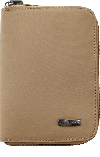 Travelon RFID Blocking Passport Zip Wallet by Travelon