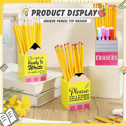 Gilprop 3 Pcs Back to School Sharp and Dull Pencil Holder - Image 4