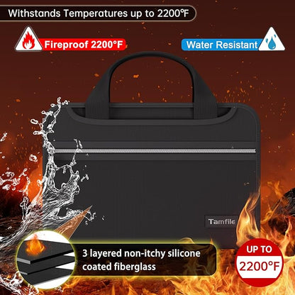 Tamfile Fireproof Accordion File Organizer - Image 2