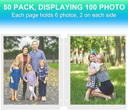 Aegero 50 Pack 8 x 10 Photo Sleeves - Image 3