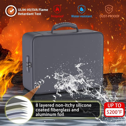 ENGPOW 5200℉ Fireproof File Organizer Bag - Image 3