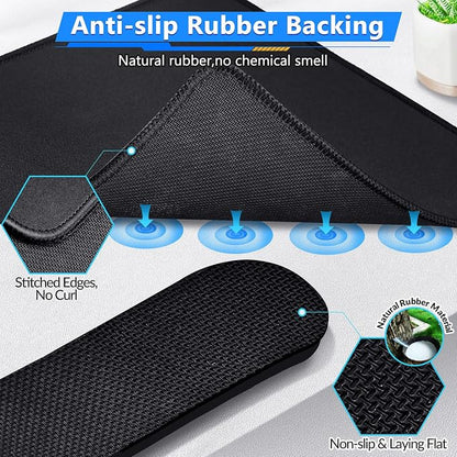 Gimars 3Pcs Memory Foam Keyboard Wrist Rest, Mouse Pad Wrist Support - Image 5