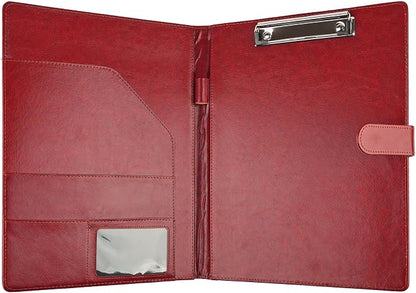 Professional Padfolio with Clipboard, Faux Leather Portfolio Folder Binder - Image 2