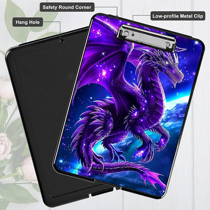 Purple Planet Dragon A4 Clipboard - Image 5