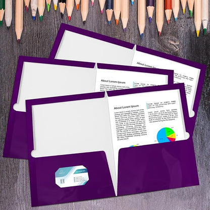 Yeaqee 100 Pack Folders Bulk - Image 5