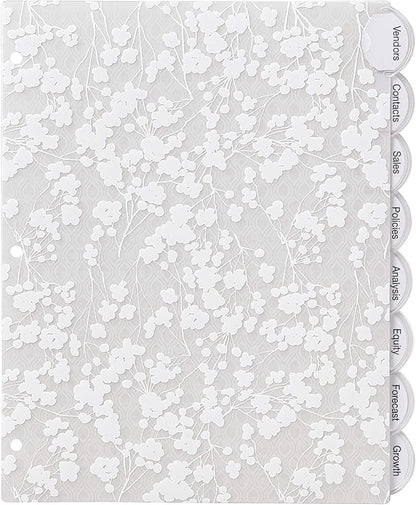 Avery Insertable Style Edge Plastic Dividers - Image 3