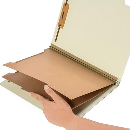 Blue Summit Supplies 10 Classification Folders, 2 Divider, 2 in Tyvek expansion - Image 2