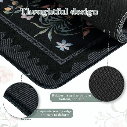 iCasso Large Desk Mat Black, Big Mouse Pad - Image 3