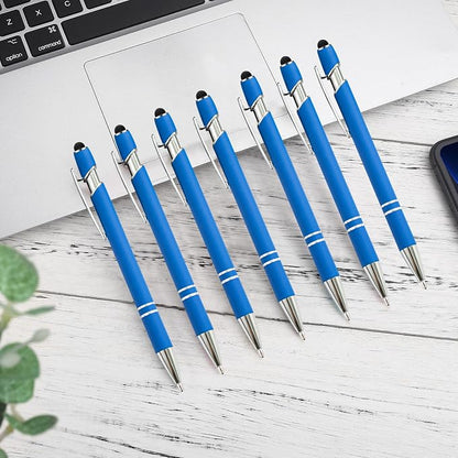 PASISIBICK 12 Pieces Blue Ballpoint Pen - Image 3