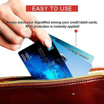 SaiTech IT 10 Pack RFID Blocking Cards Protect Your Entire Wallet, and Cards - Image 8