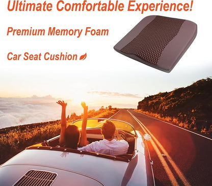 Lofty Aim Car Seat Cushion, Comfort Memory Foam Car Cushions - Image 2