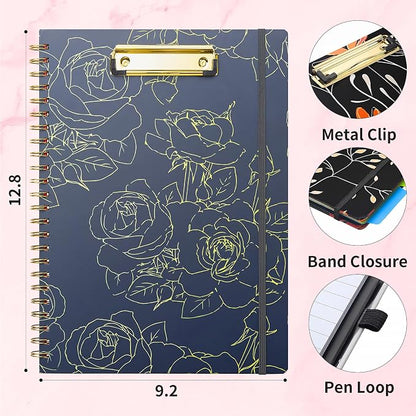 Sooez Clipboard with Refillable Notepad, Clipboard Folder with 10 Storage - Image 2