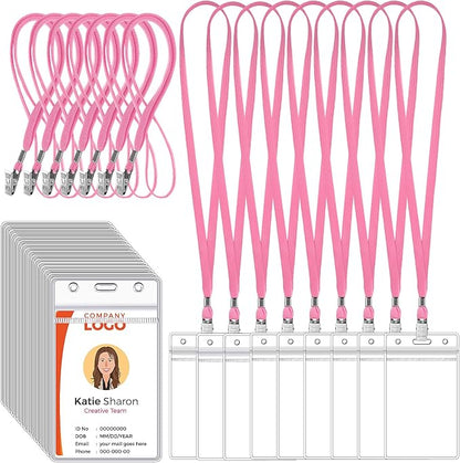 Marspark 200 Pcs ID Badge Holder by Marspark