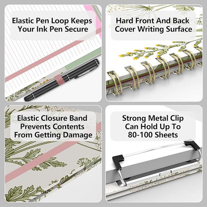 Clipboard Folder with Notepad Refillable Lined - Image 4