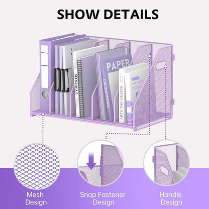 SUPEASY Binder Organizer, Magazine File Holder - Image 4