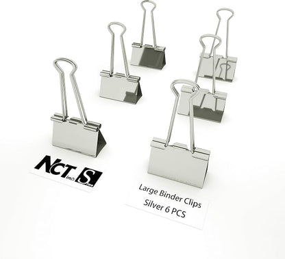 Nctinystore Binder Clips Large Metal Clamp - 2 in - Image 6