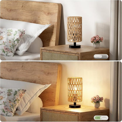 Fenmzee Small Table Lamp for Bedroom - Image 4