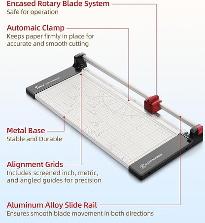 Firbon 15" Rotary Paper Trimmer - Image 5