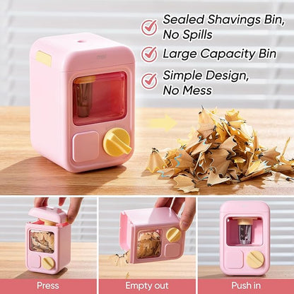 deli Electric Sharpener, Battery Powered, 3 Sizes - Image 3