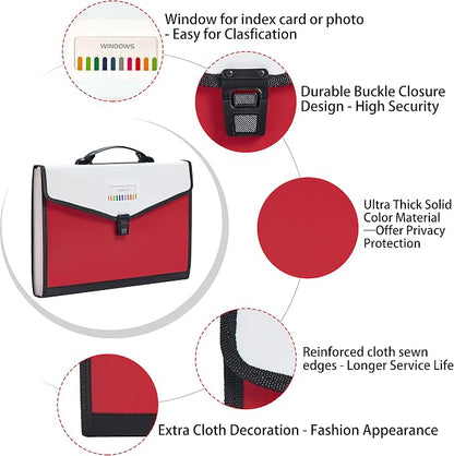 Legal Size 13-Pockets Expanding File Folder - Image 3