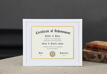 ELSKER&HOME 8.5x11 Diploma Frame White - Image 2