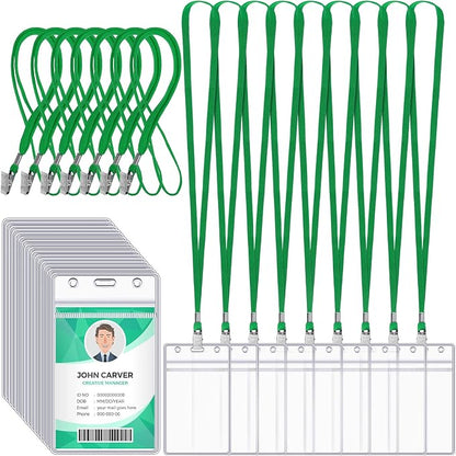 Marspark 200 Pcs ID Badge Holder by Marspark
