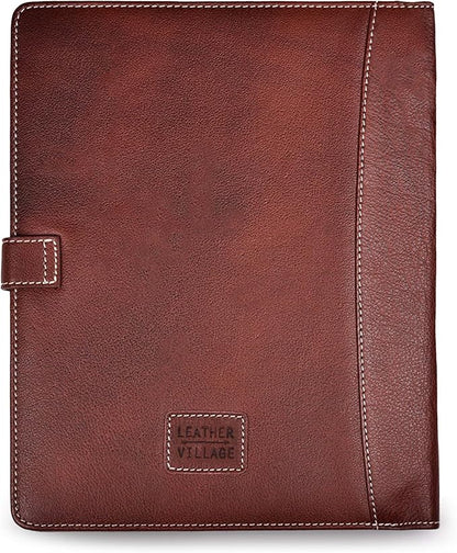 Leather Village Leather Portfolio Organizer - Image 6