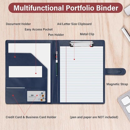 Professional Padfolio, business card holder and document storage - Image 3