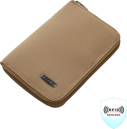 Travelon RFID Blocking Passport Zip Wallet - Image 2