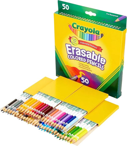 Crayola Erasable Colored Pencils, Back to School Supplies - Image 2