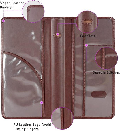 CoBak Premium Faux Leather Car Document Holder - Image 2