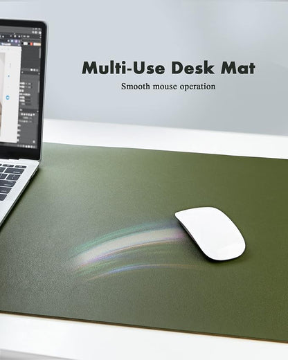 YSAGi Double-Sided Desk Mat, Eco Cork Desk Protector, Large Mouse Pad, - Image 5