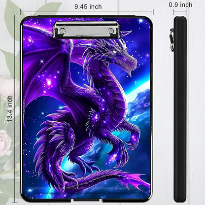 Purple Planet Dragon A4 Clipboard - Image 4