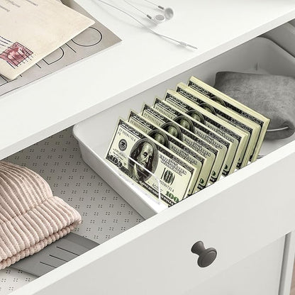 Hipiwe 2 Packs Mail Organizer Plastic Cash Tray - Image 7