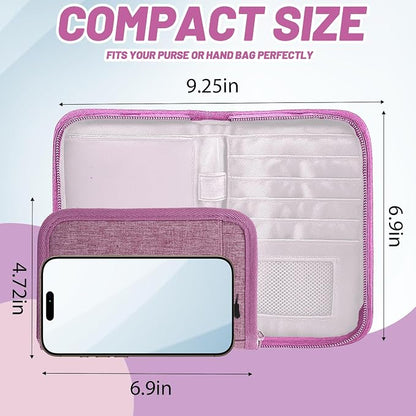 Passport Holder for Travel Essentials, RFID Blocking Protector Passport Wallets - Image 4
