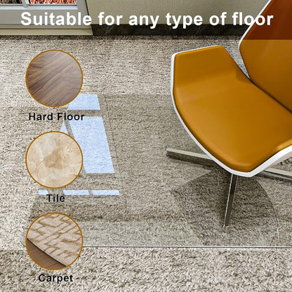 GLSLAND Office Chair Mat for Carpet - Image 4
