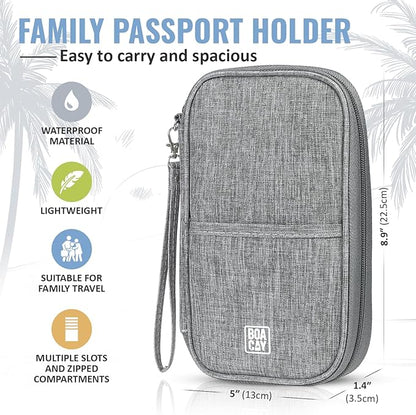 BOACAY Travel Document Organizer - Image 3