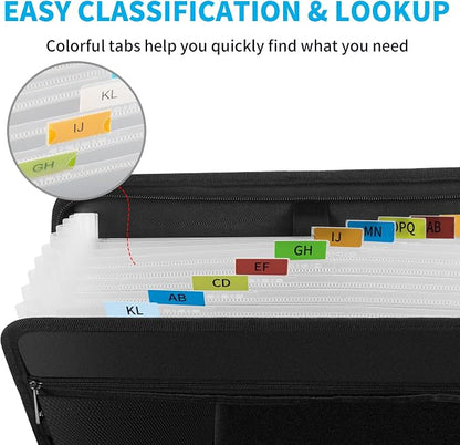 Andyer Fireproof Accordion File Organizer - Image 8