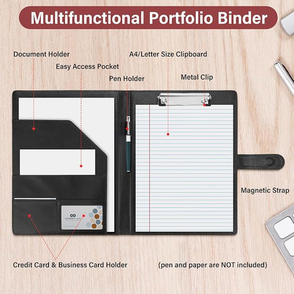 Professional Padfolio, business card holder and document storage - Image 3