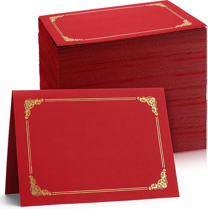 Fainne 80 Pieces Certificate Holders Diploma Holders Document Holder by Fainne