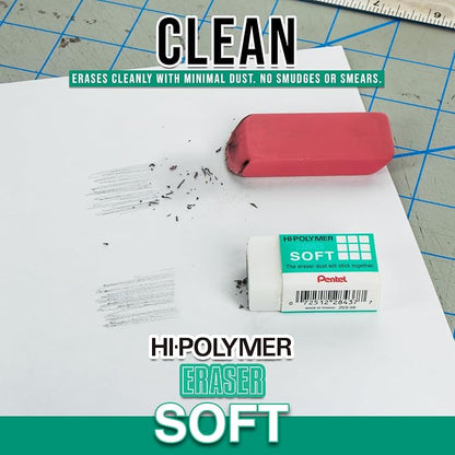 Pentel Hi-Polymer Soft Eraser - Image 3