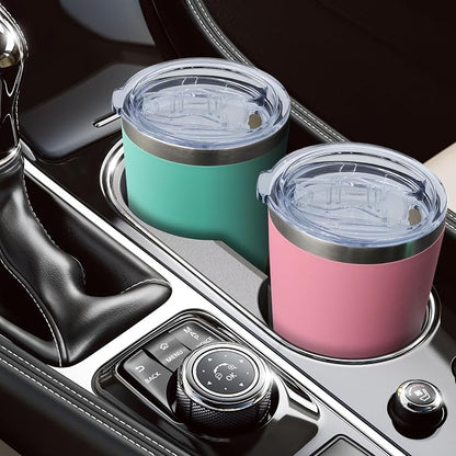 AIANJI 20oz Tumbler Bulk Stainless Steel Tumblers with Lid Vacuum Insulated Double Wall Travel Coffee Mug Powder Coated Tumbler Cup for Hot and Cold Drinks(Pink, 12 pack) - Image 7