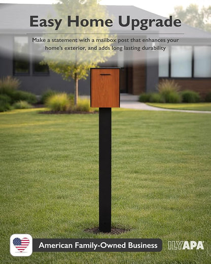 Ilyapa No Dig Mailbox Post for Outside - Image 3