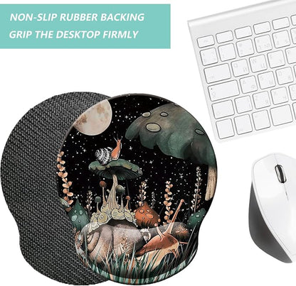 Mouse Pad with Wrist Support, Ergonomic Mouse Pad with Memory Foam Wrist Rest - Image 4