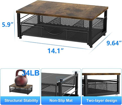 gianotter Computer Monitor Stand Riser, office organizer - Image 5