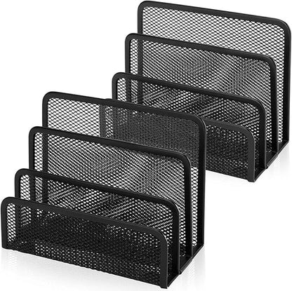 Desk Mail Organizer, File Holder Letter Sorter by Anumit