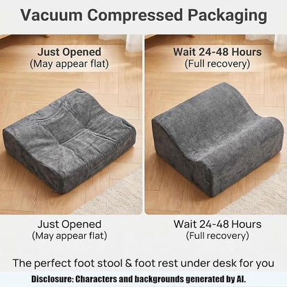 Large Foot Rest for Under Desk at Work, Footrest - Image 6