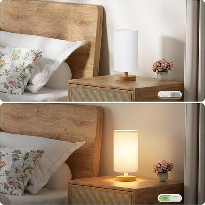 Fenmzee Small Table Lamp for Bedroom - Image 4